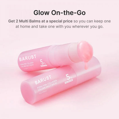 Pink Collagen Bar Double Effect Repair Improve Dull Skin Brighten Moisturize Anti-Aging Skin Care Beauty Supplement for Women