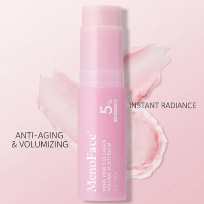 Pink Collagen Bar Double Effect Repair Improve Dull Skin Brighten Moisturize Anti-Aging Skin Care Beauty Supplement for Women